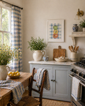 Garden Trio in Gingham