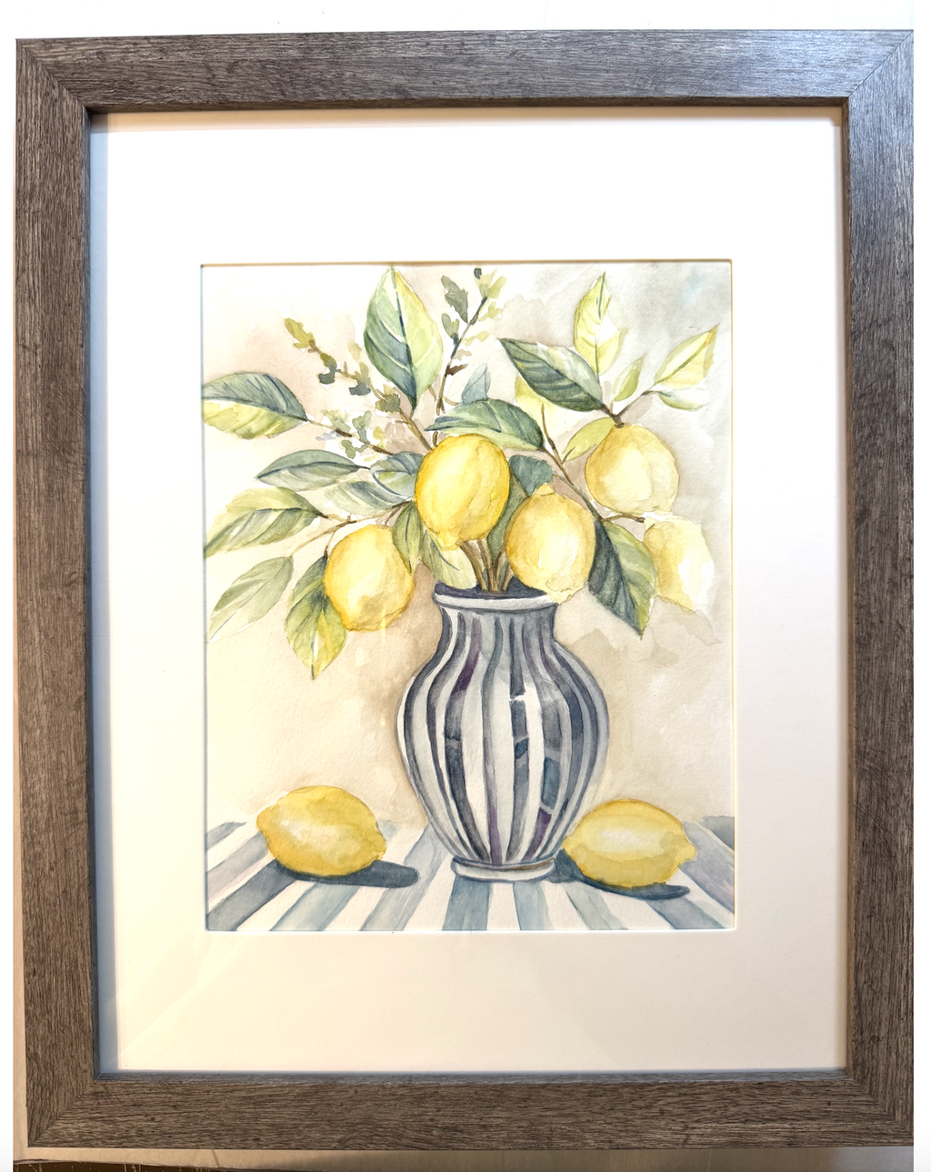 Lemons in Blue
